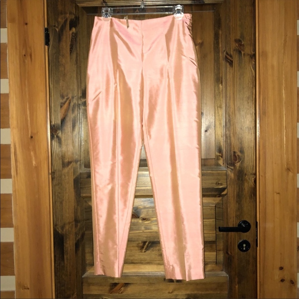 Ann Taylor 100% Silk Ankle & Cropped Pant